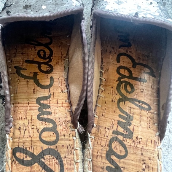 Sam Edelman Sequin Espadrille Mules - Picture 2 of 2